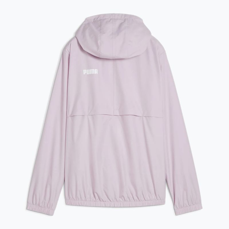 Dámská větrovka PUMA ESS Solid Windbreaker Hoodie grape mist 2