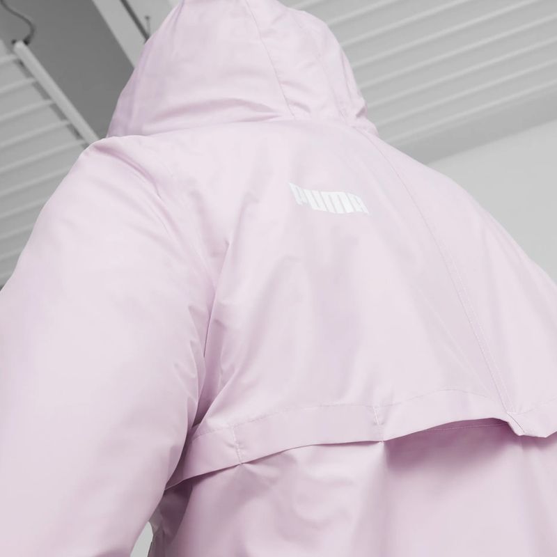 Dámská větrovka PUMA ESS Solid Windbreaker Hoodie grape mist 7