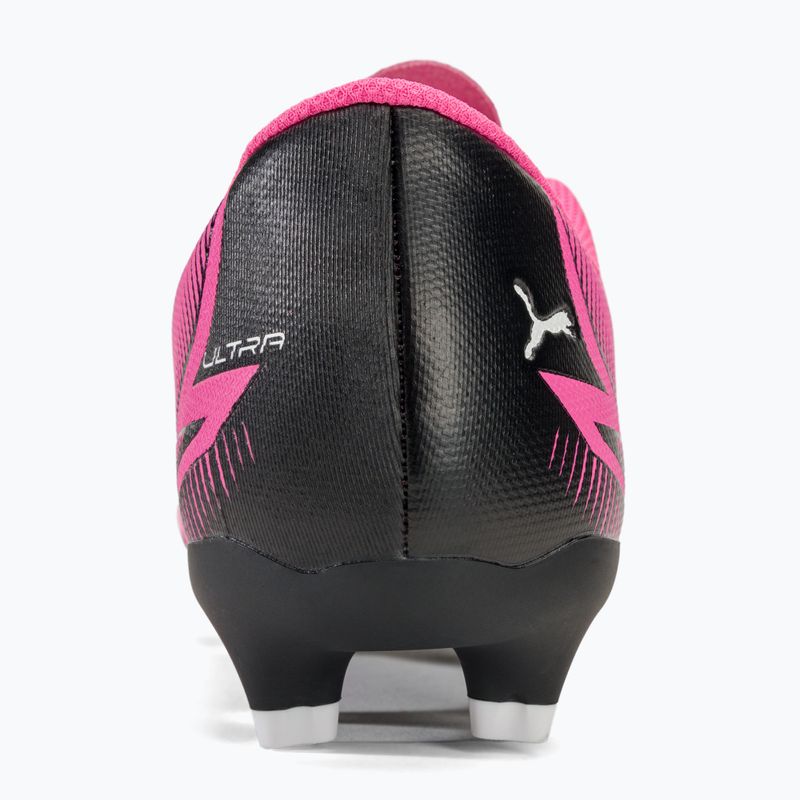 Kopačky PUMA Ultra Ultimate FG/AG jedovatě růžová/puma bílá/puma černá 7