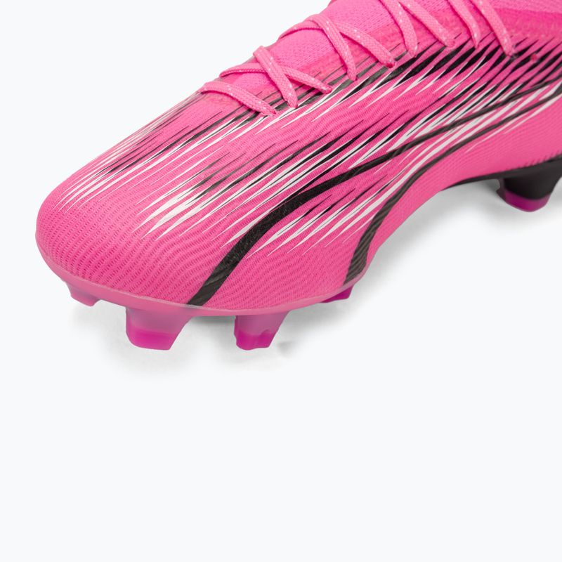 Kopačky PUMA Ultra Pro FG/AG jedovatě růžová/puma bílá/puma černá 7