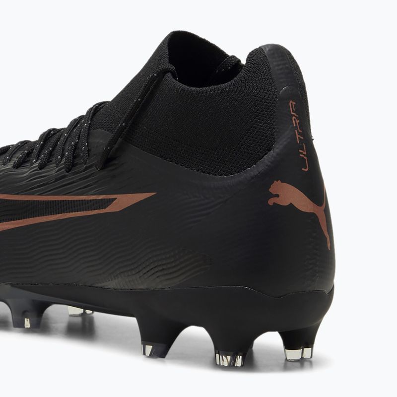 Fotbalové boty PUMA Ultra Pro FG/AG puma black/copper rose 8