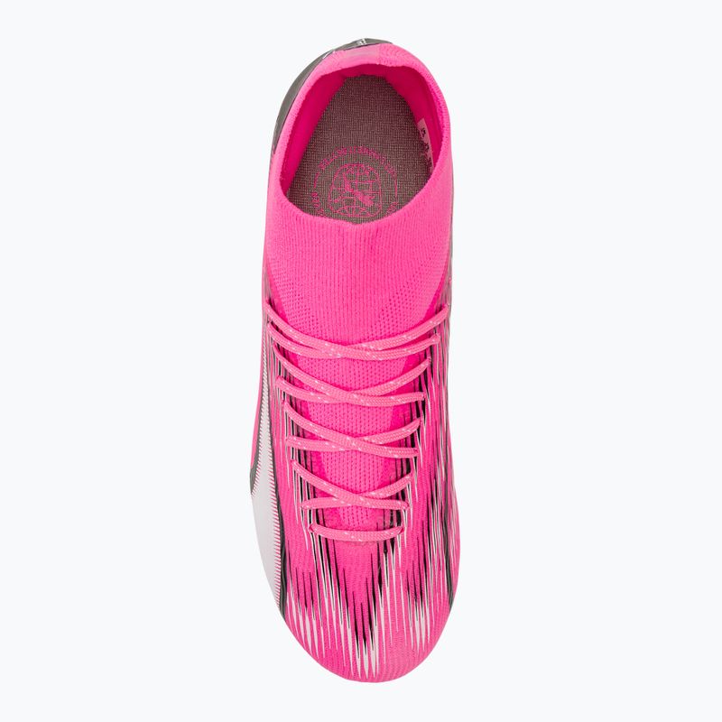 Dětské kopačky PUMA Ultra Pro FG/AG Jr poison pink/puma white/puma black 5