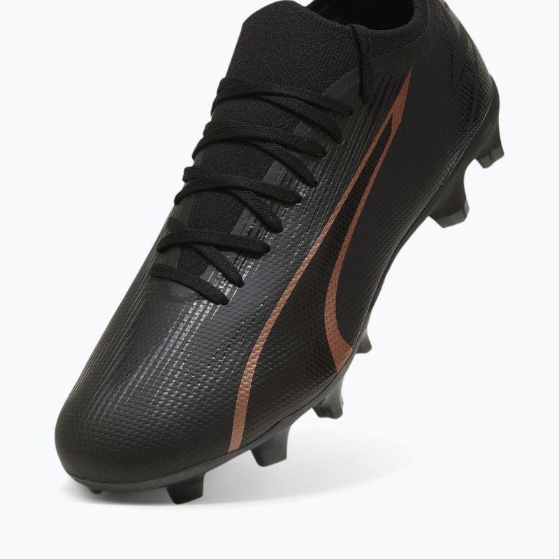 PUMA Ultra Match FG/AG kopačky puma black/copper rose 8