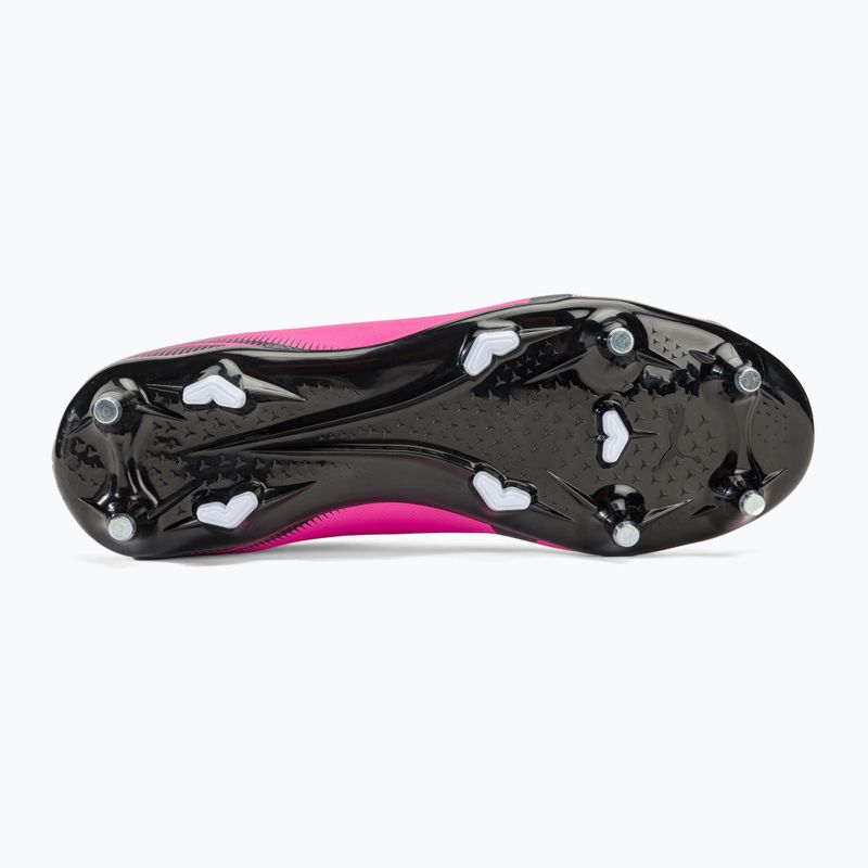 Kopačky PUMA Ultra Play MxSG jedovatě růžová/puma bílá/puma černá 4