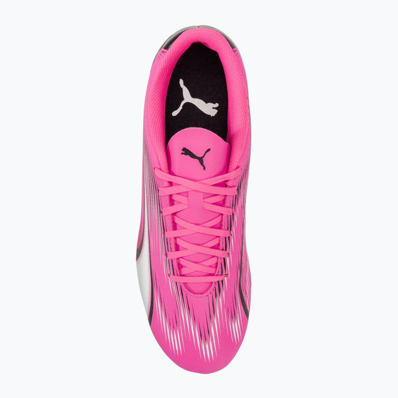 Kopačky PUMA Ultra Play MxSG jedovatě růžová/puma bílá/puma černá 5