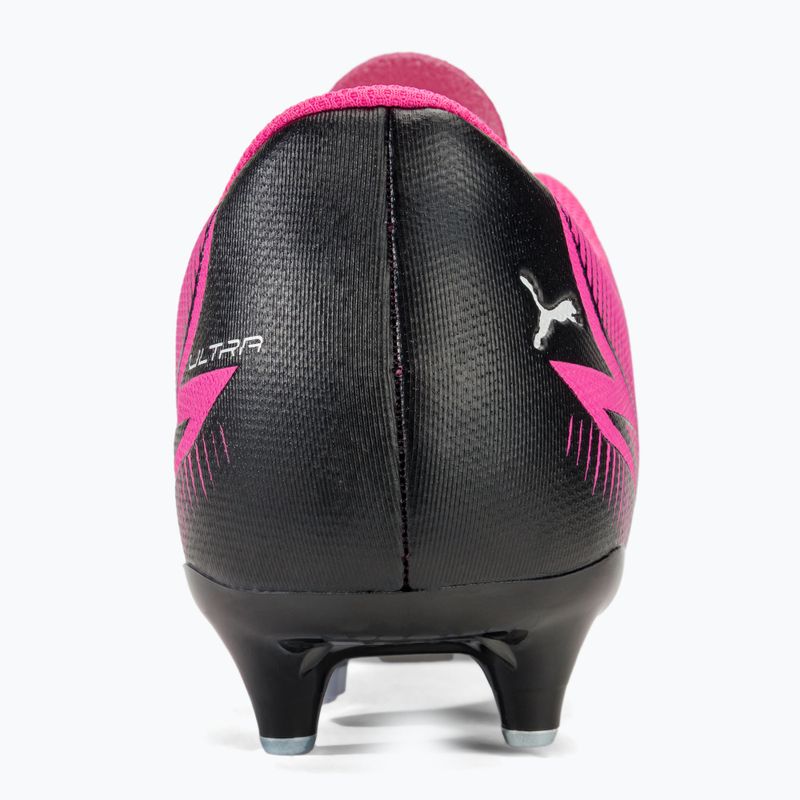 Kopačky PUMA Ultra Play MxSG jedovatě růžová/puma bílá/puma černá 6