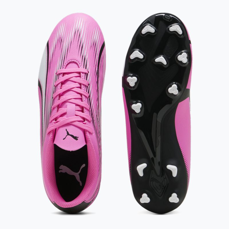 Dětské kopačky PUMA Ultra Play FG/AG Jr poison pink/puma white/puma black 11