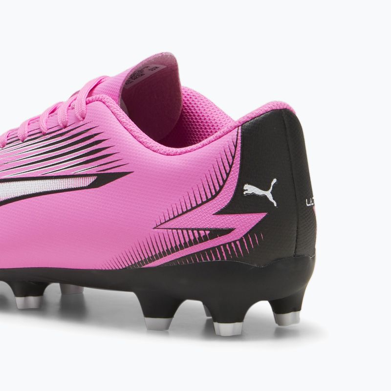 Dětské kopačky PUMA Ultra Play FG/AG Jr poison pink/puma white/puma black 13