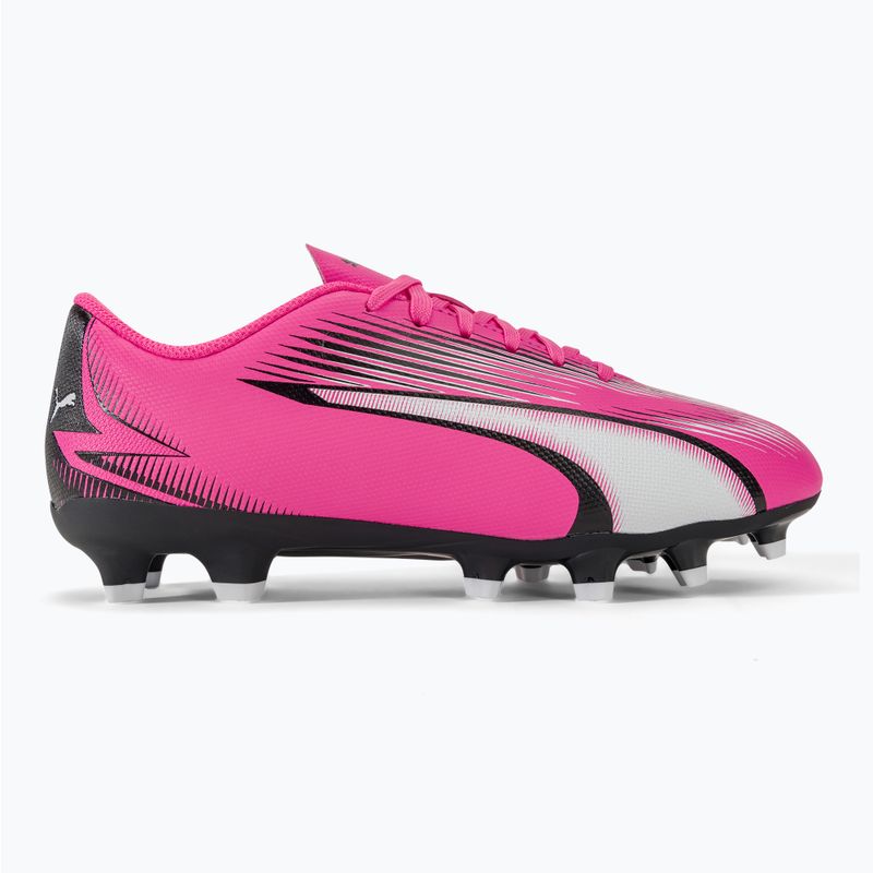 Dětské kopačky PUMA Ultra Play FG/AG Jr poison pink/puma white/puma black 2