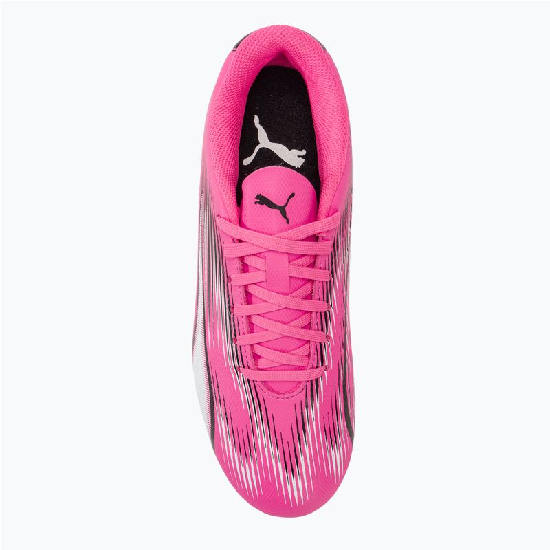 Dětské kopačky PUMA Ultra Play FG/AG Jr poison pink/puma white/puma black 5