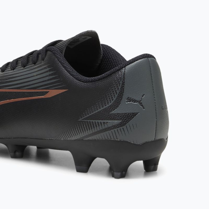 PUMA Ultra Play FG/AG Jr dětské kopačky puma black/copper rose 13