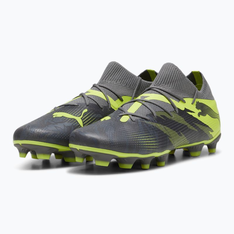 Kopačky PUMA Future 7 Match Rush FG/AG strong gray/cool dark gray/electric lime 10