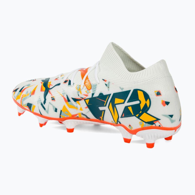Kopačky PUMA Future 7 Match Creativity FG/AG white/oceantropic/turquoisesurf/hotheat/sunstream 3