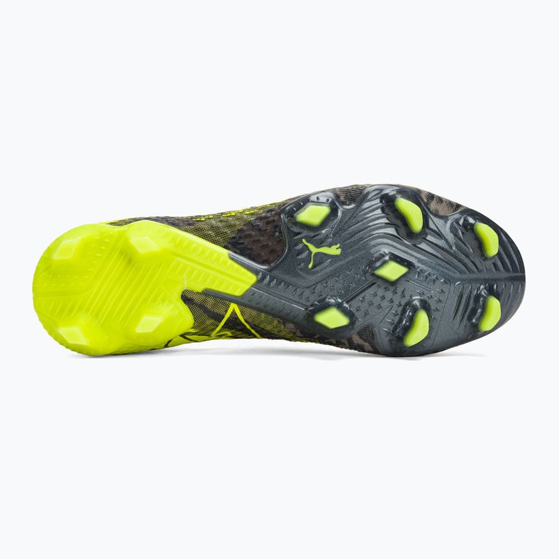 Kopačky PUMA Future 7 Ultimate Rush FG/AG strong gray/cool dark gray/electric lime 4