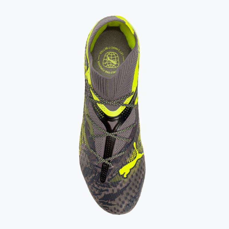 Kopačky PUMA Future 7 Ultimate Rush FG/AG strong gray/cool dark gray/electric lime 5