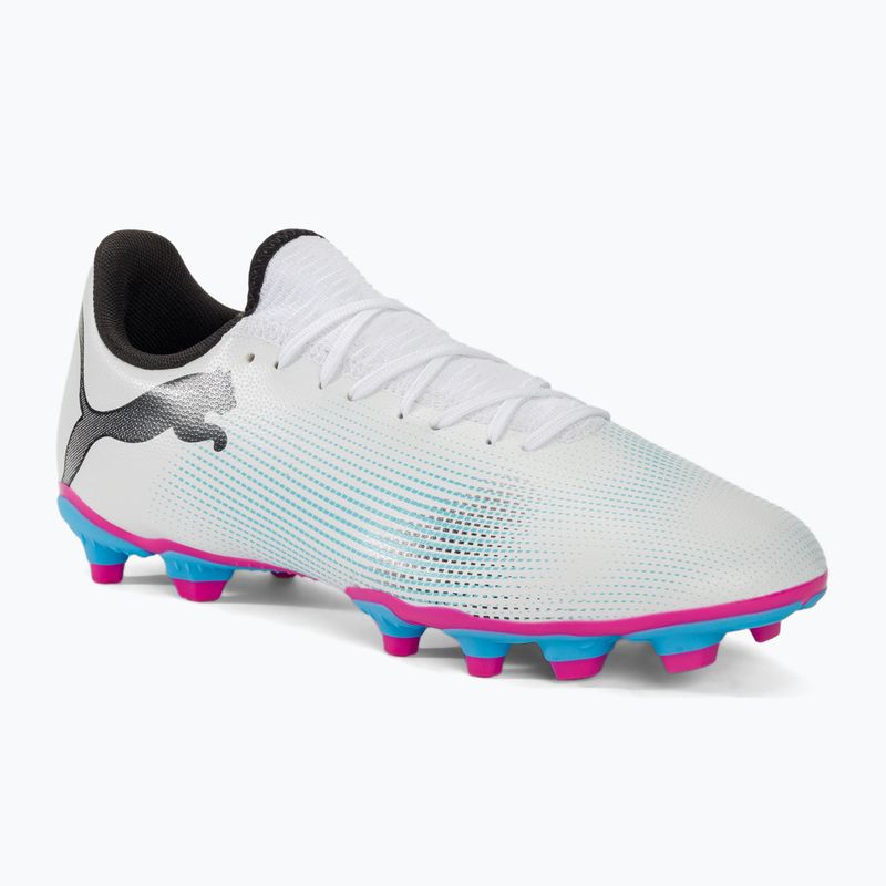 Kopačky PUMA Future 7 Play FG/AG puma white/puma black/poison pink