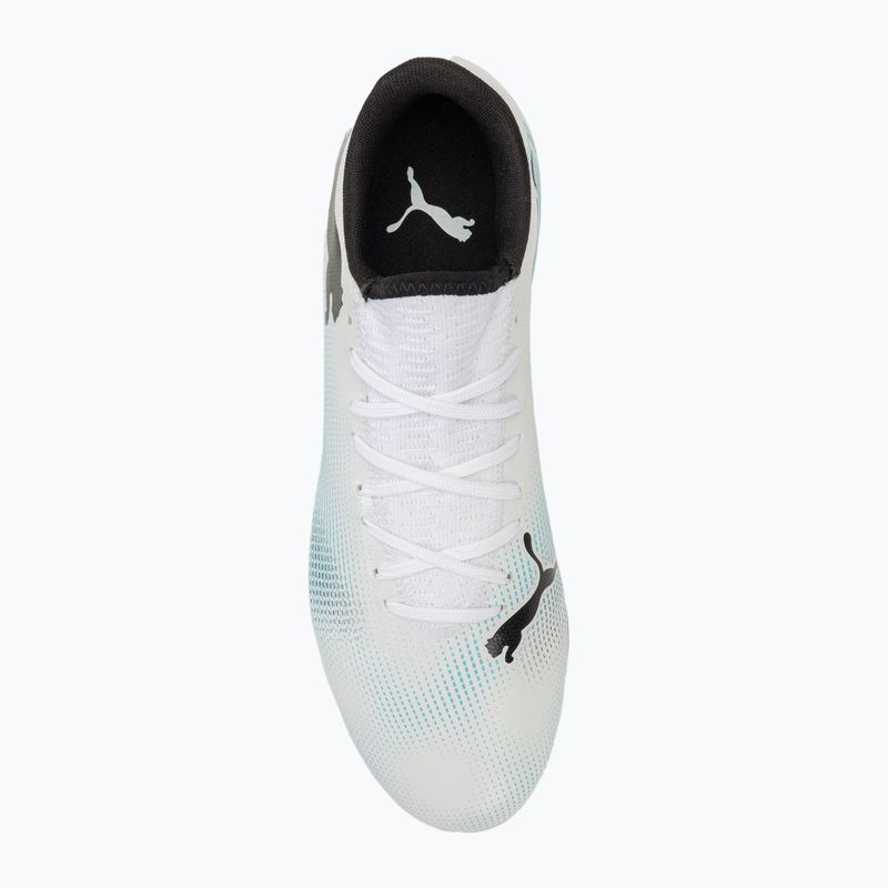 Kopačky PUMA Future 7 Play FG/AG puma white/puma black/poison pink 5