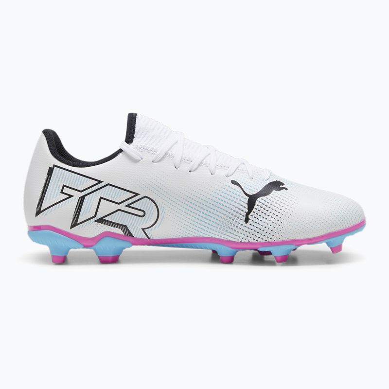 Kopačky PUMA Future 7 Play FG/AG puma white/puma black/poison pink 9