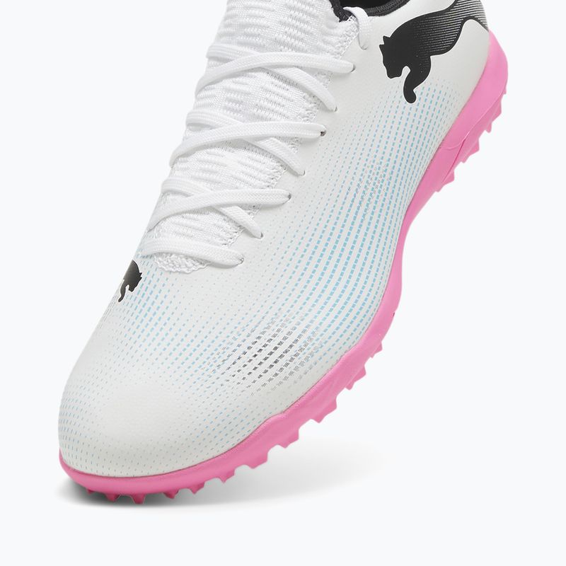 Kopačky PUMA Future 7 Play TT puma white/puma black/poison pink 12