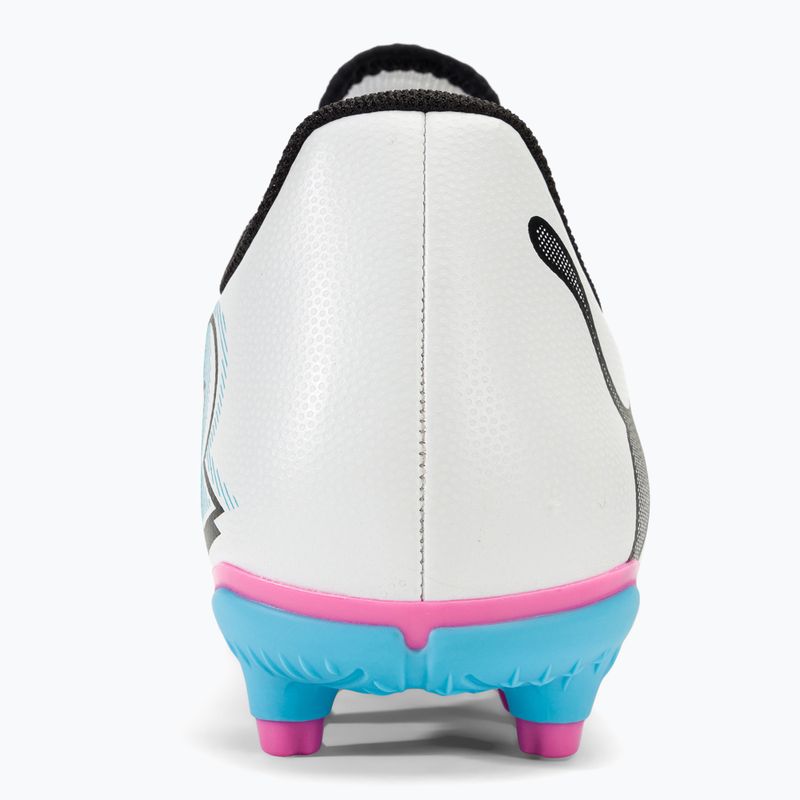 Dětské kopačky  PUMA Future 7 Play FG/AG puma white/puma black/poison pink 6