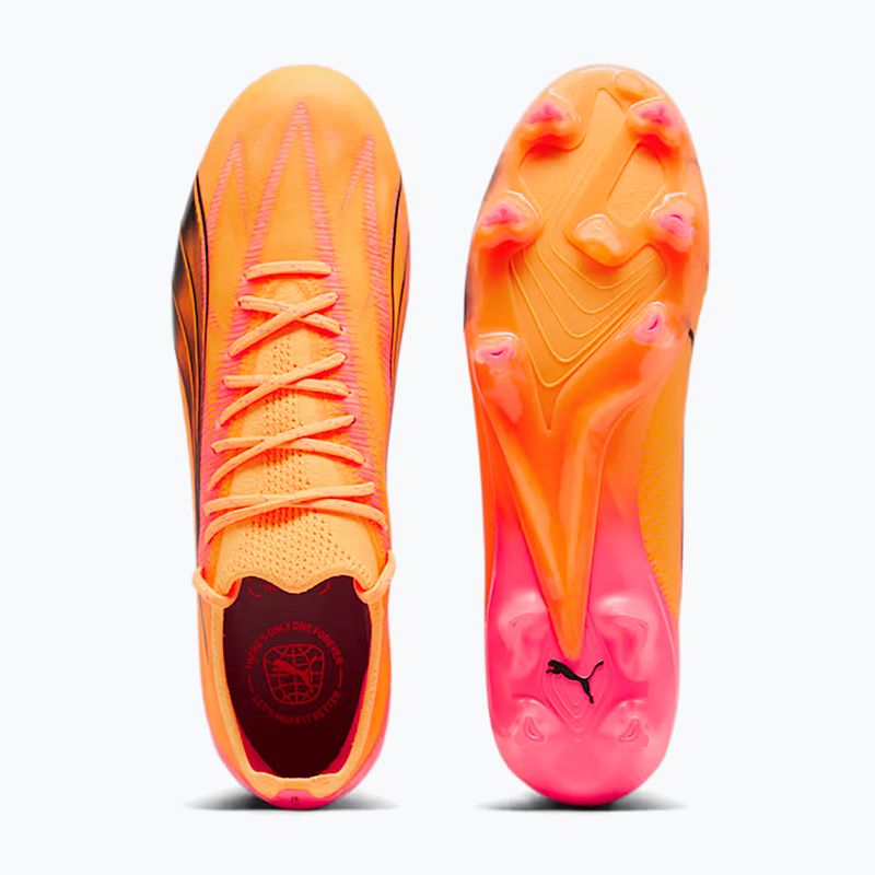 Kopačky PUMA Ultra Ultimate FG/AG sunset glow/puma black/sun stream 11