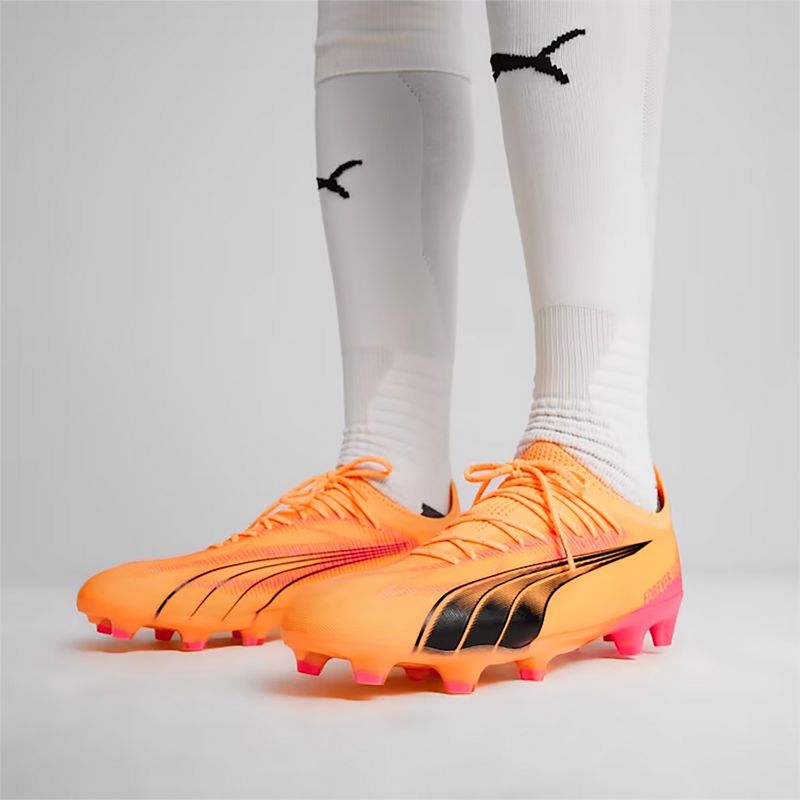 Kopačky PUMA Ultra Ultimate FG/AG sunset glow/puma black/sun stream 16