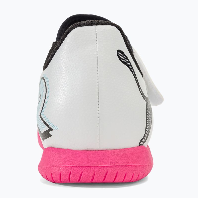 Dětské kopačky  PUMA Future 7 Play IT V puma white/puma black/poison pink 6