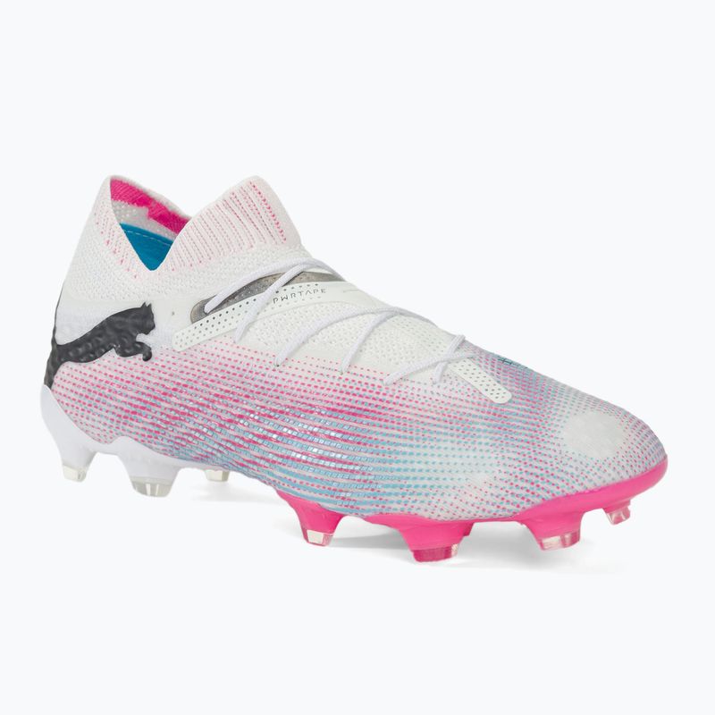 Kopačky PUMA Future 7 Ultimate FG/AG puma white/puma black/poison pink