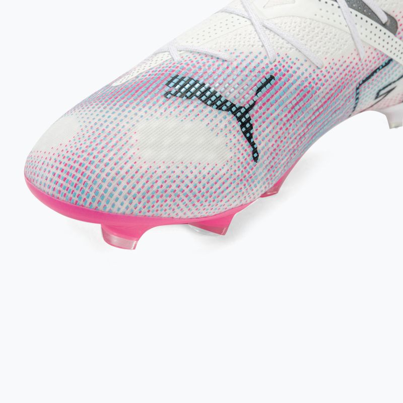 Kopačky PUMA Future 7 Ultimate FG/AG puma white/puma black/poison pink 7