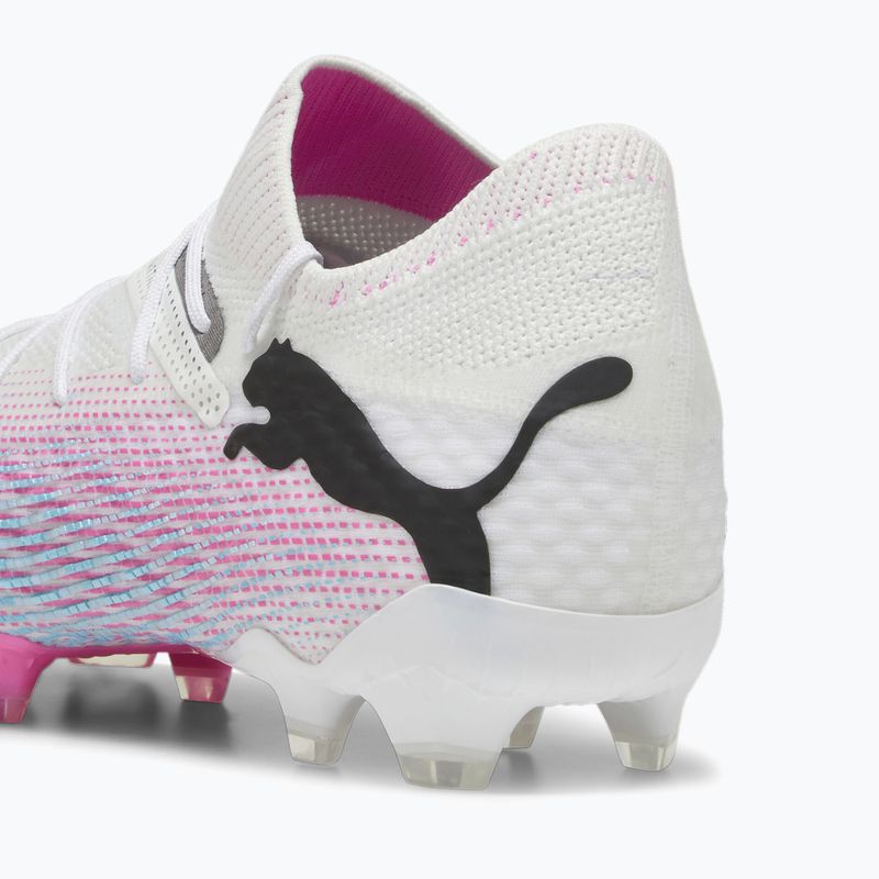 Kopačky PUMA Future 7 Ultimate FG/AG puma white/puma black/poison pink 10