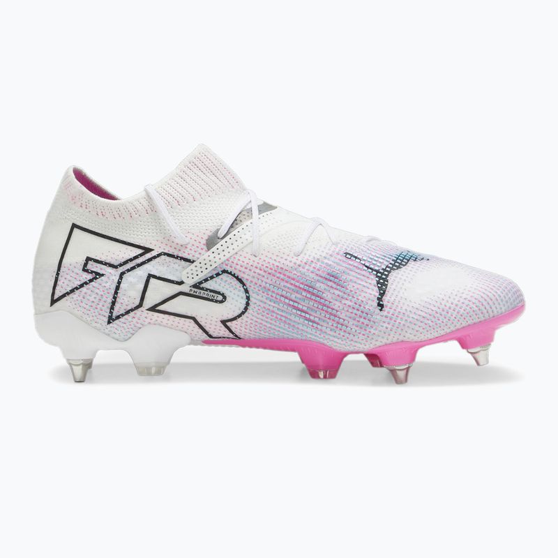 Kopačky PUMA Future 7 Ultimate MxSG puma white/puma black/poison pink 9