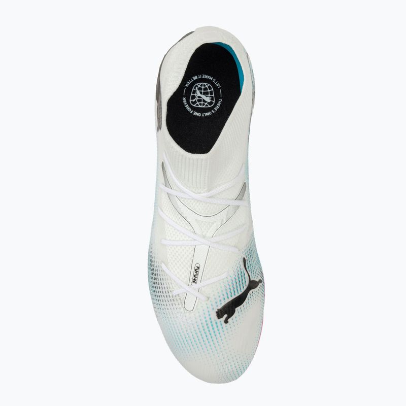 Kopačky PUMA Future 7 Match MxSG puma white/puma black/poison pink 5