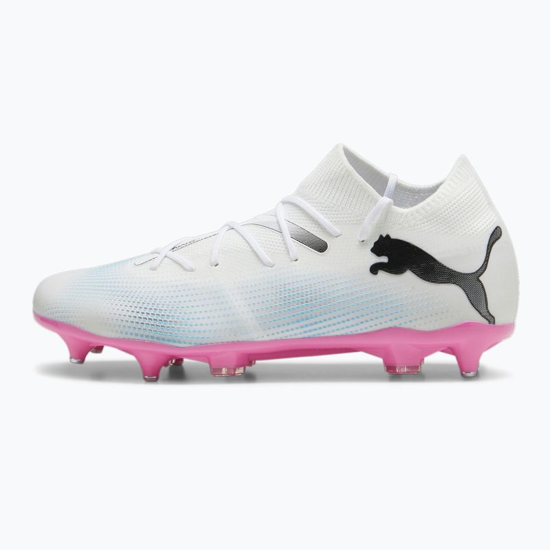 Kopačky PUMA Future 7 Match MxSG puma white/puma black/poison pink 8