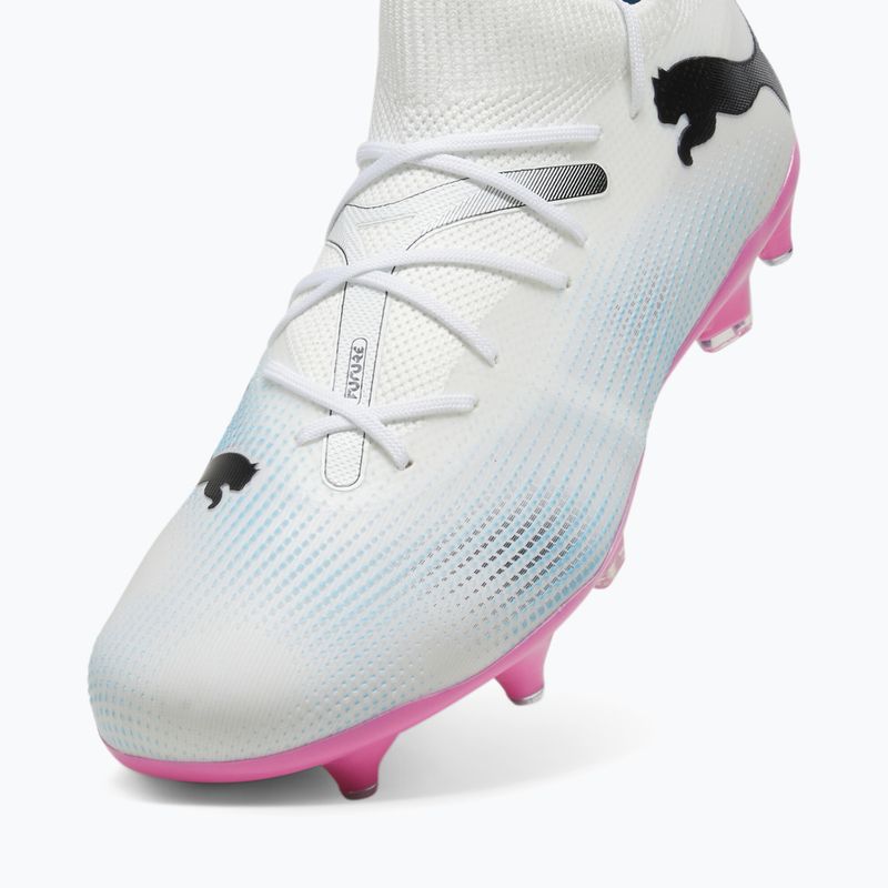 Kopačky PUMA Future 7 Match MxSG puma white/puma black/poison pink 12