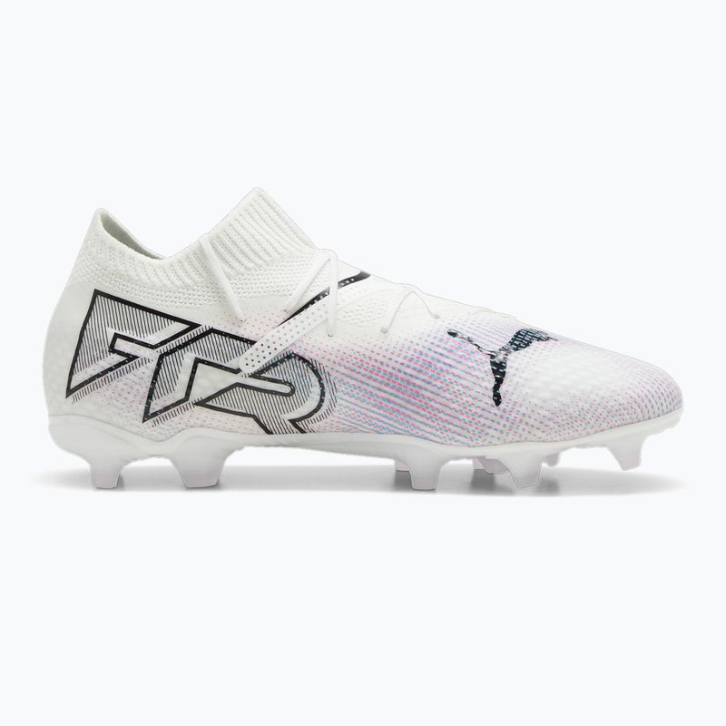 Dětské kopačky  PUMA Future 7 Pro FG/AG Jr puma white/puma black/poison pink 9