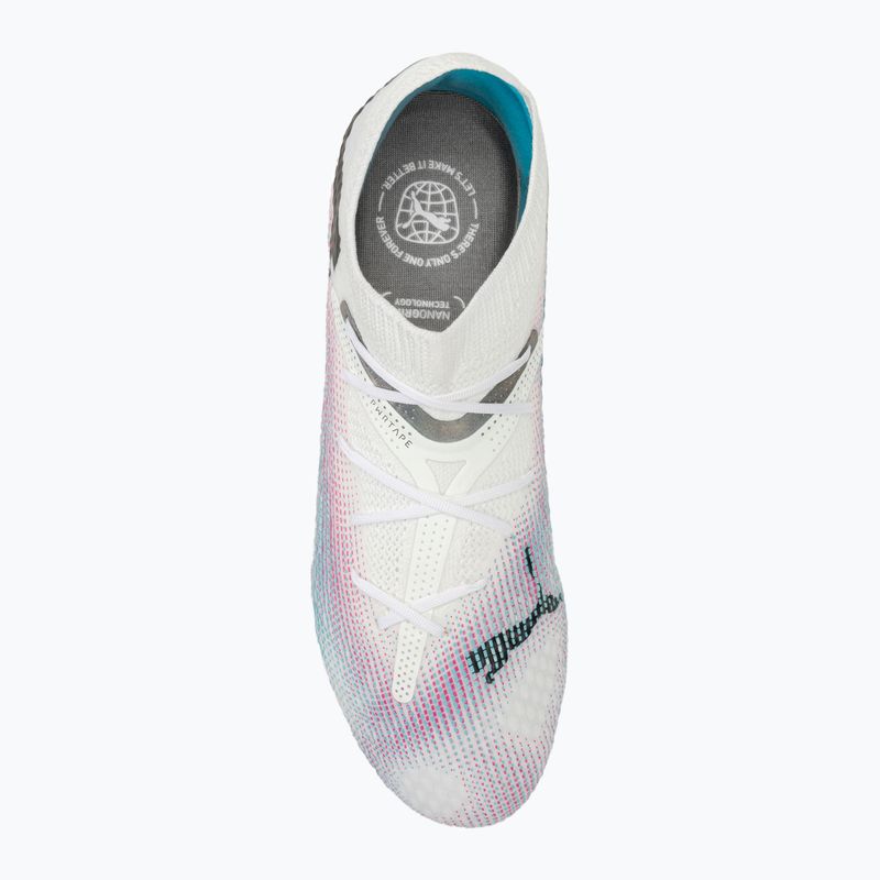 Kopačky PUMA Future 7 Pro+ FG/AG puma white/puma black/poison pink 5