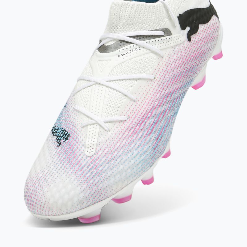 Kopačky PUMA Future 7 Pro+ FG/AG puma white/puma black/poison pink 12