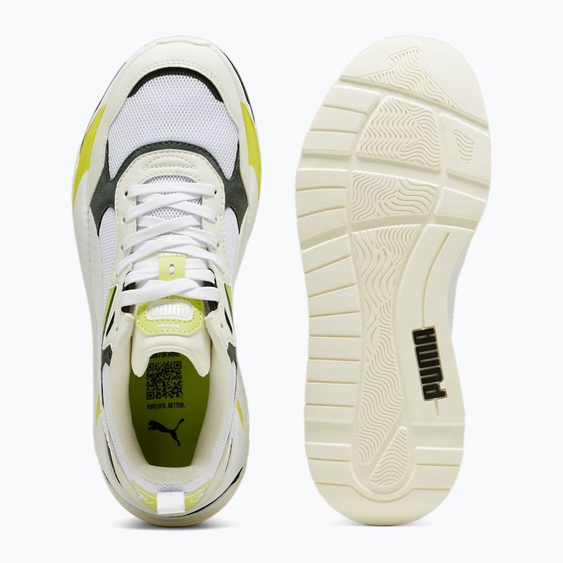 Boty PUMA Trinity warm white/puma white/mineral gray/lime sheen 11