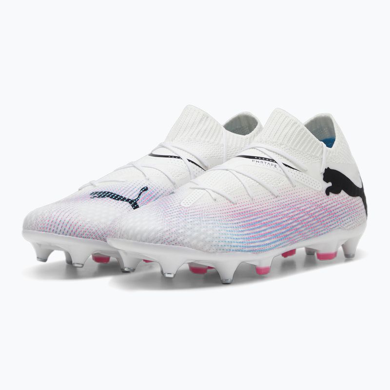 Kopačky PUMA Future 7 Pro MxSG puma white/puma black/poison pink 10