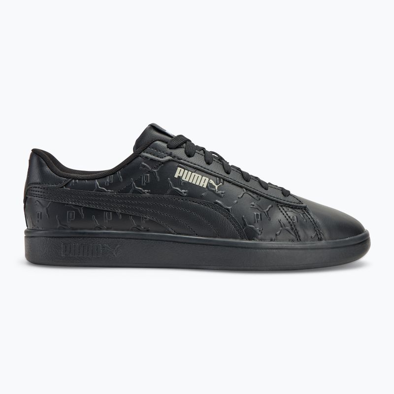 Boty PUMA Smash 3.0 Superlogo boty puma black/smokey gray/puma white 2