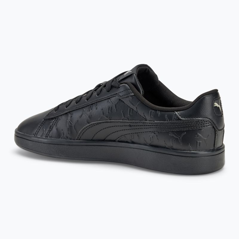 Boty PUMA Smash 3.0 Superlogo boty puma black/smokey gray/puma white 3