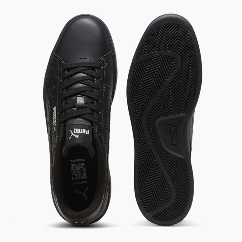 Boty PUMA Smash 3.0 Superlogo boty puma black/smokey gray/puma white 11