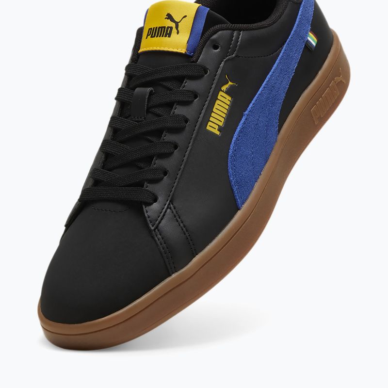 Boty PUMA Smash 3.0 Football 24 puma black/clyde royal/yellow sizzle obuv 11