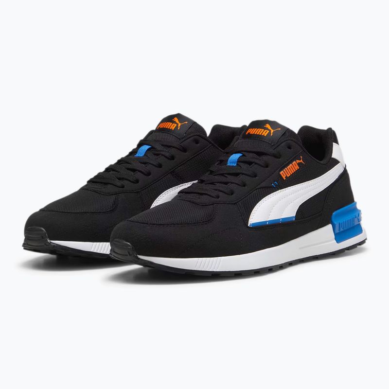 Boty PUMA Graviton puma black/puma white/puma team roy/rickie orange 10