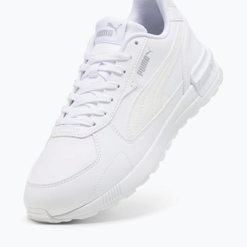 PUMA Graviton 2 puma white/puma white/gray fog obuv 5