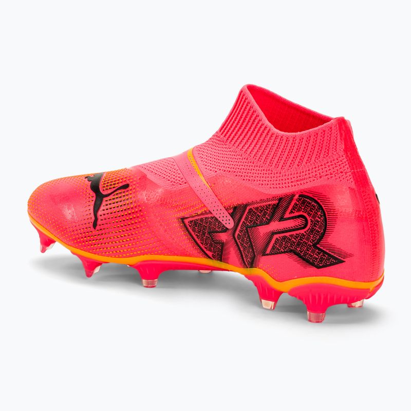 Fotbalové boty PUMA Future 7 Match+ LL FG/AG sunset glow/puma black/sun stream 3