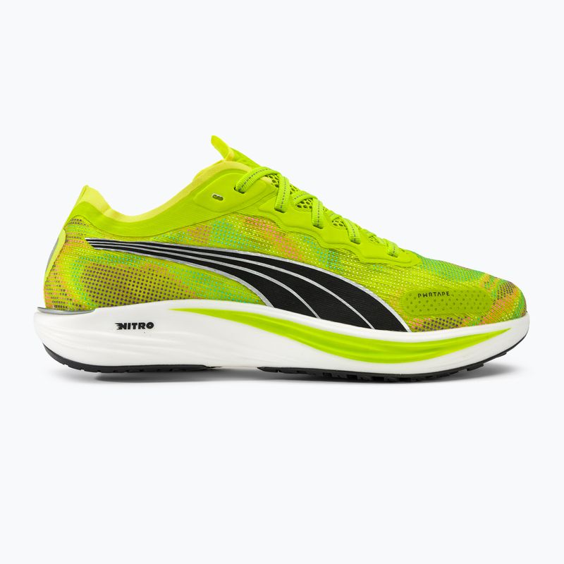 Pánské běžecké boty PUMA Liberate Nitro 2 Psychedelic Rush green 2