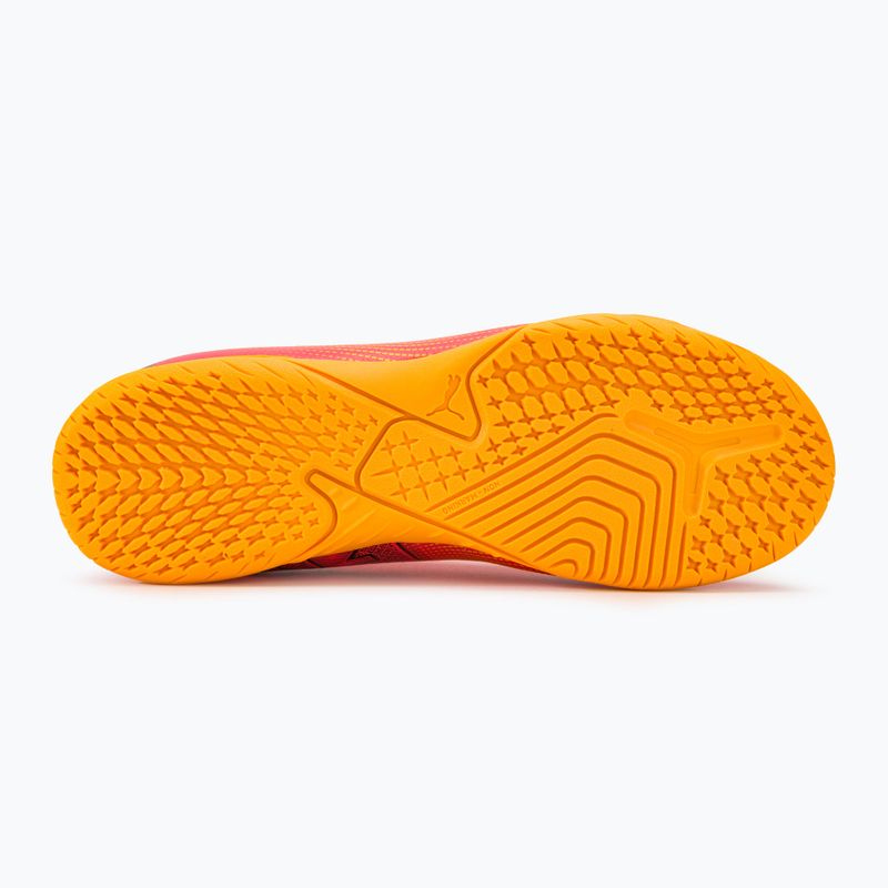 Dětské kopačky PUMA Future 7 Play IT sunset glow/puma black/sun stream 4