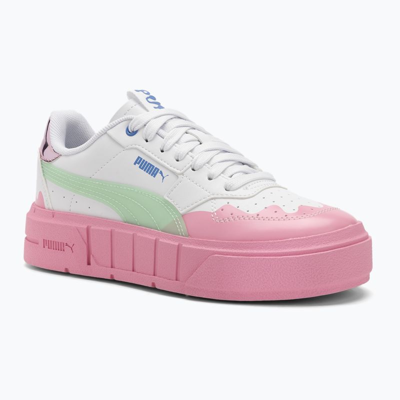 Dětské boty PUMA Cali Court Transformation puma white/fresh mint