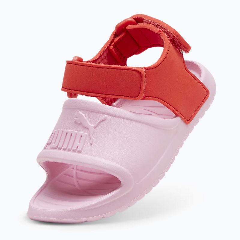 Dětské sandály PUMA Divecat v2 Injex PS pink lilac/active red 10